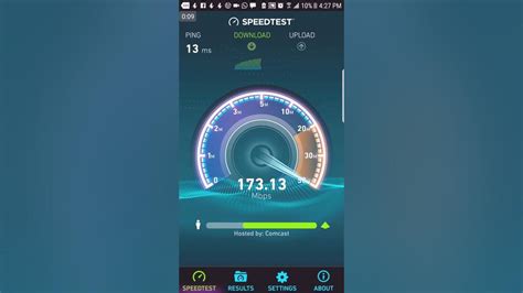 speedtest comcast|test velocidad.
